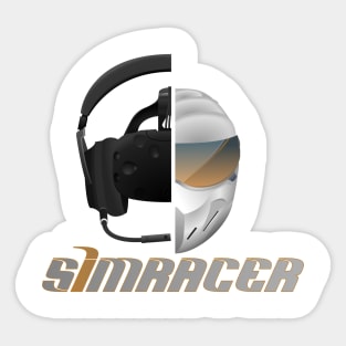 Simracer Sticker